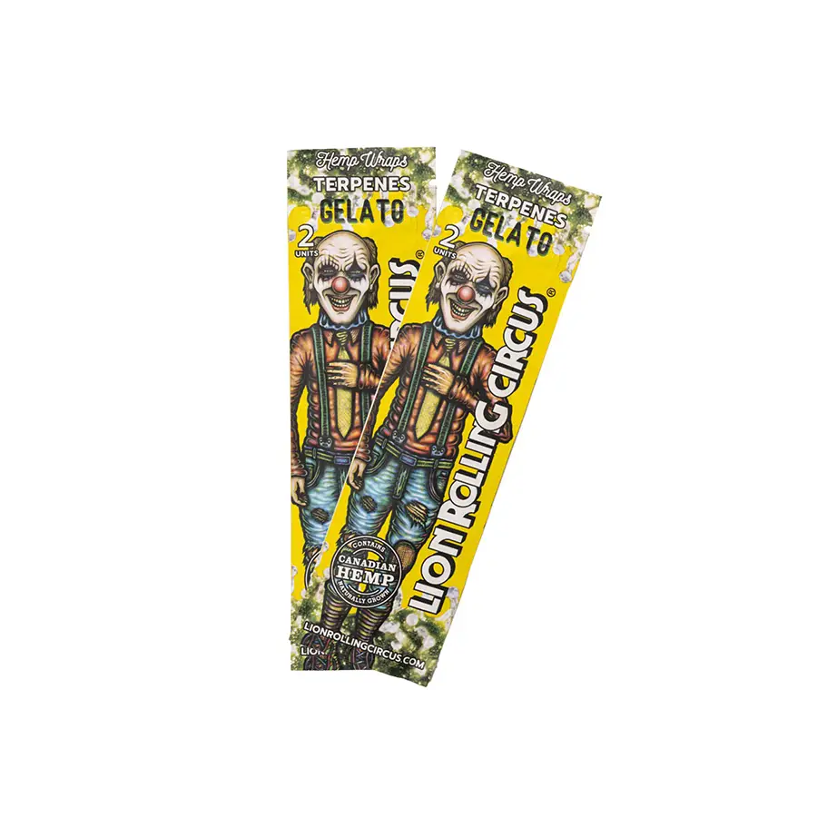 Hemp Wrap de Terpenos - Lion Rolling Circus